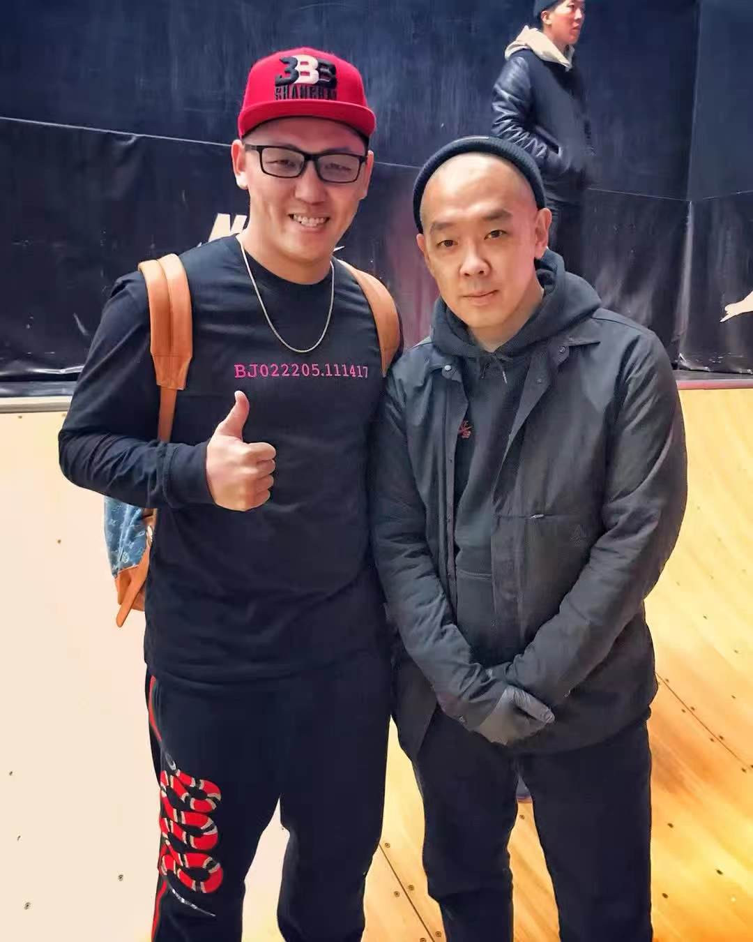 Cody with Jeff Staple