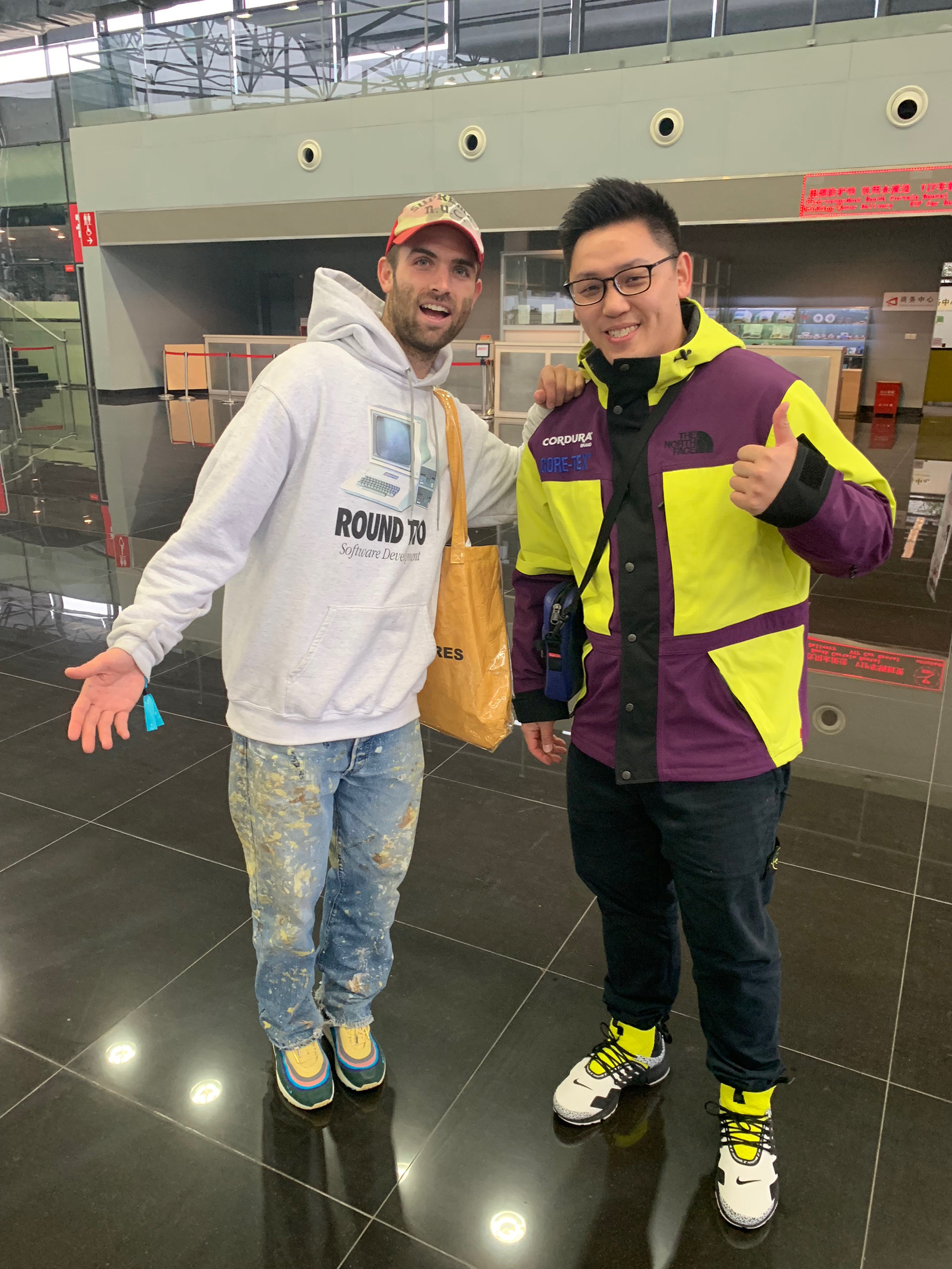 Cody with Sean Wotherspoon